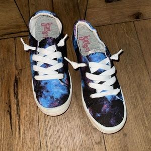 Jelly pop tennis shoes